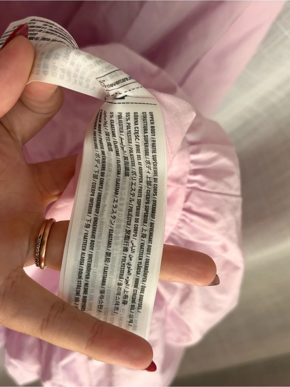 Abercrombie | bubble hem pink maxi dress